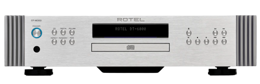Rotel Diamond Series DT-6000 DAC Transport.  Silver front Image