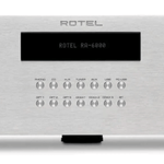 Rotel Diamond Series RA-6000 Integrated Amplifier.  Silver front