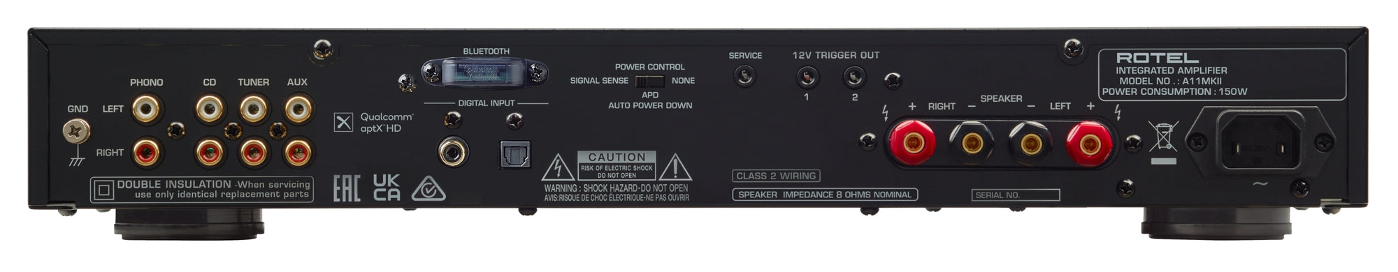 Rotel A11MKII Integrated Amplifier