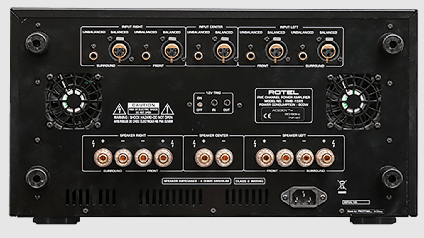 Rotel RMB-1585 Multi-Channel Power Amplifier | Vinyl Revival | Melb.