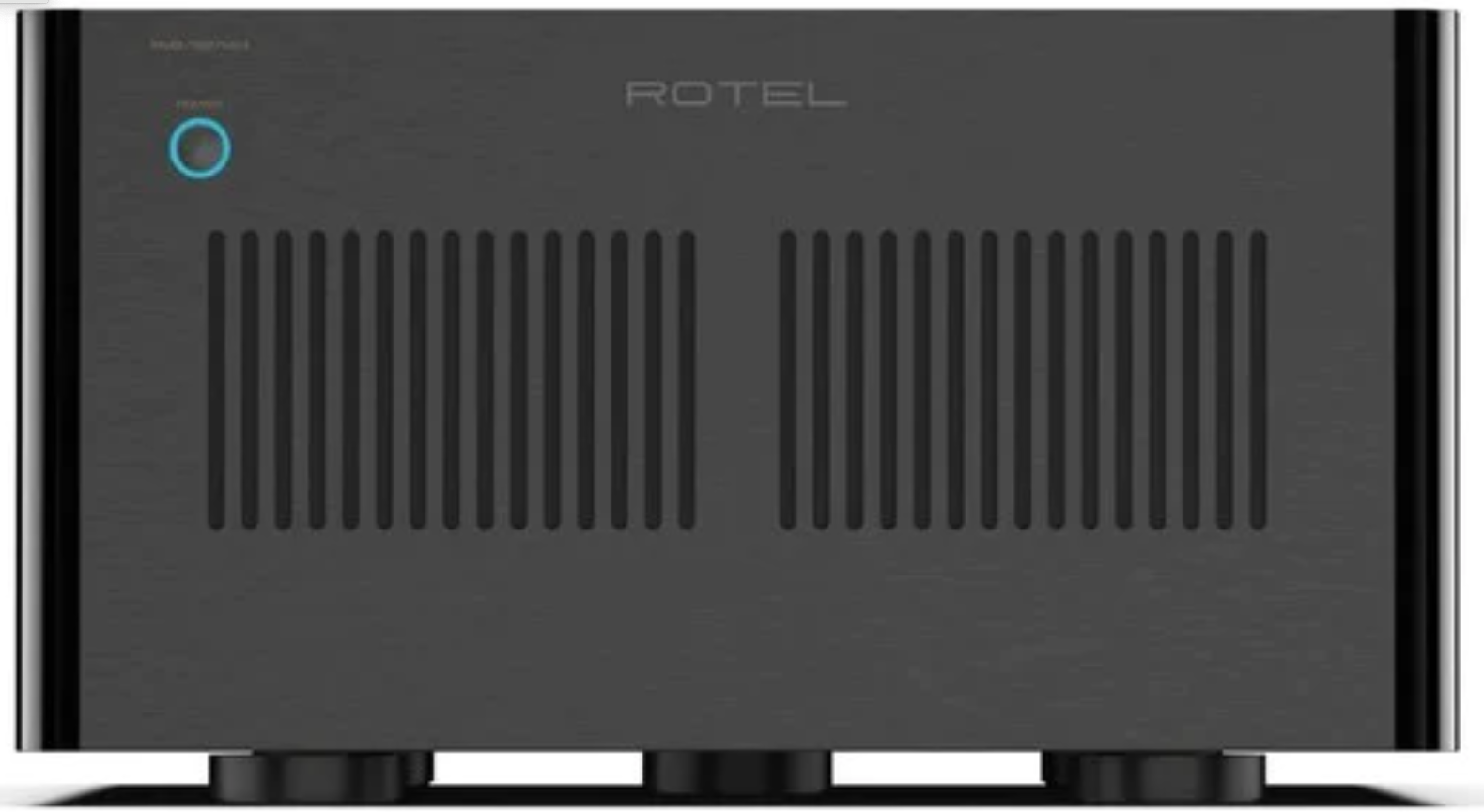 Rotel RMB-1587 MKII Multi-Channel Power Amplifier.  Black front image