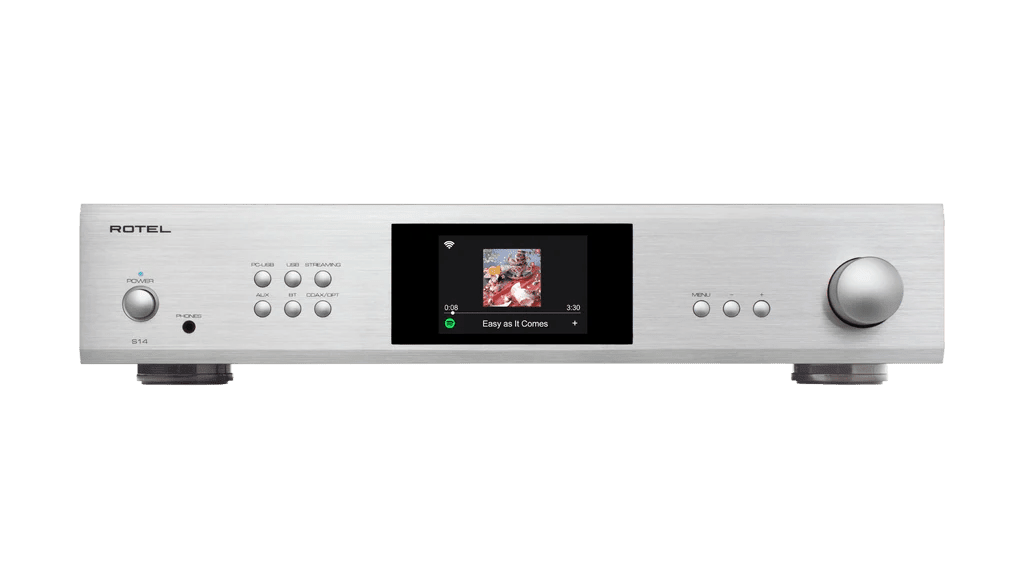 Rotel Integrated Amplifiers Silver Rotel S14 Integrated Streamer