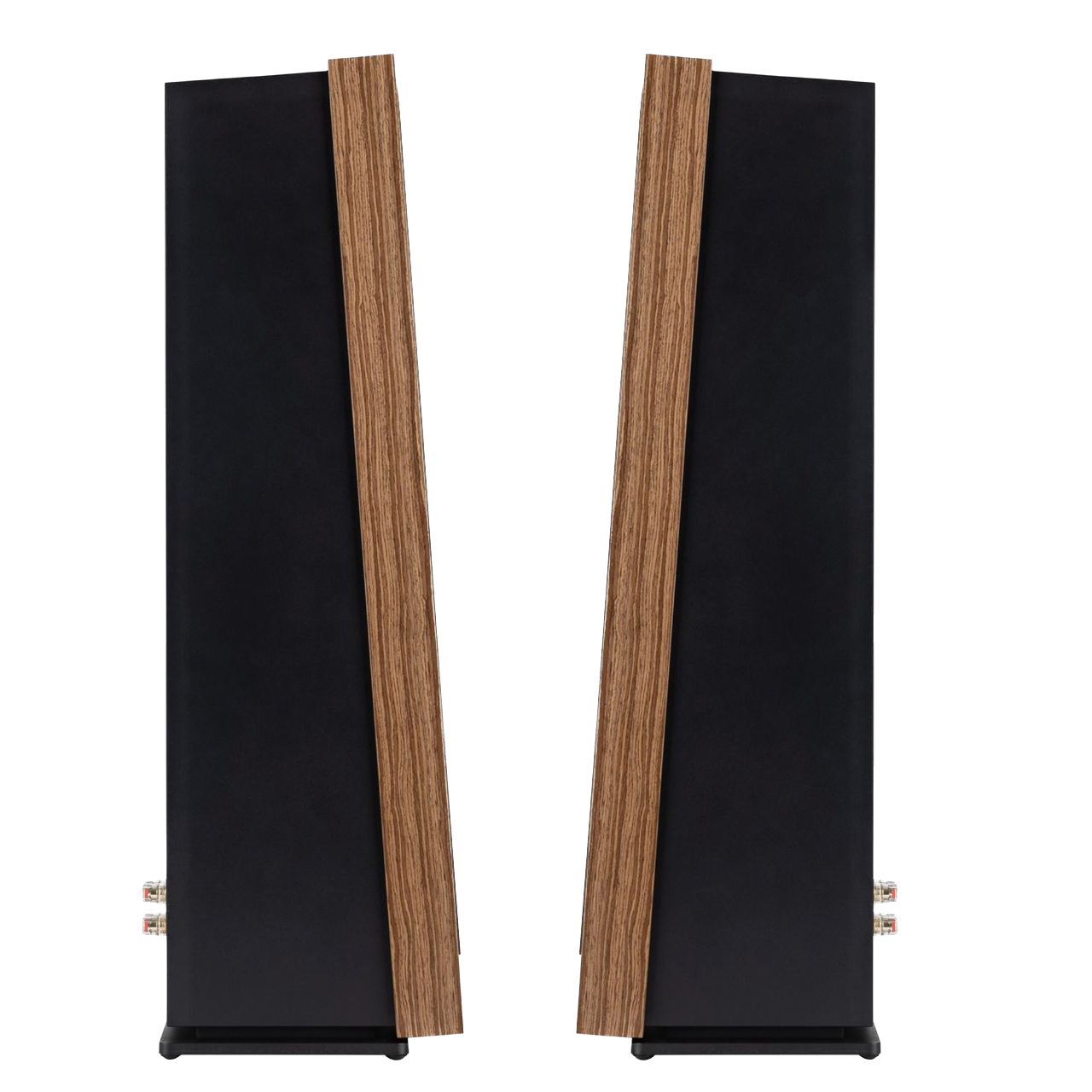 Ruark Talisman-R Floorstanding Speakers in Walnut, pair in profile