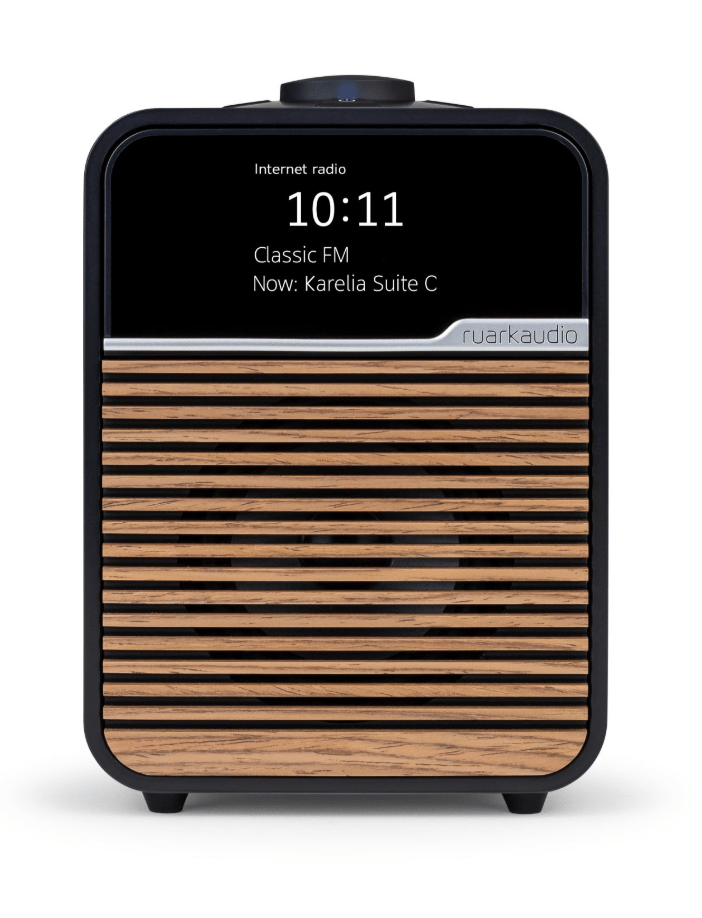 Ruark Audio R1S Smart Radio in Charcoal front image