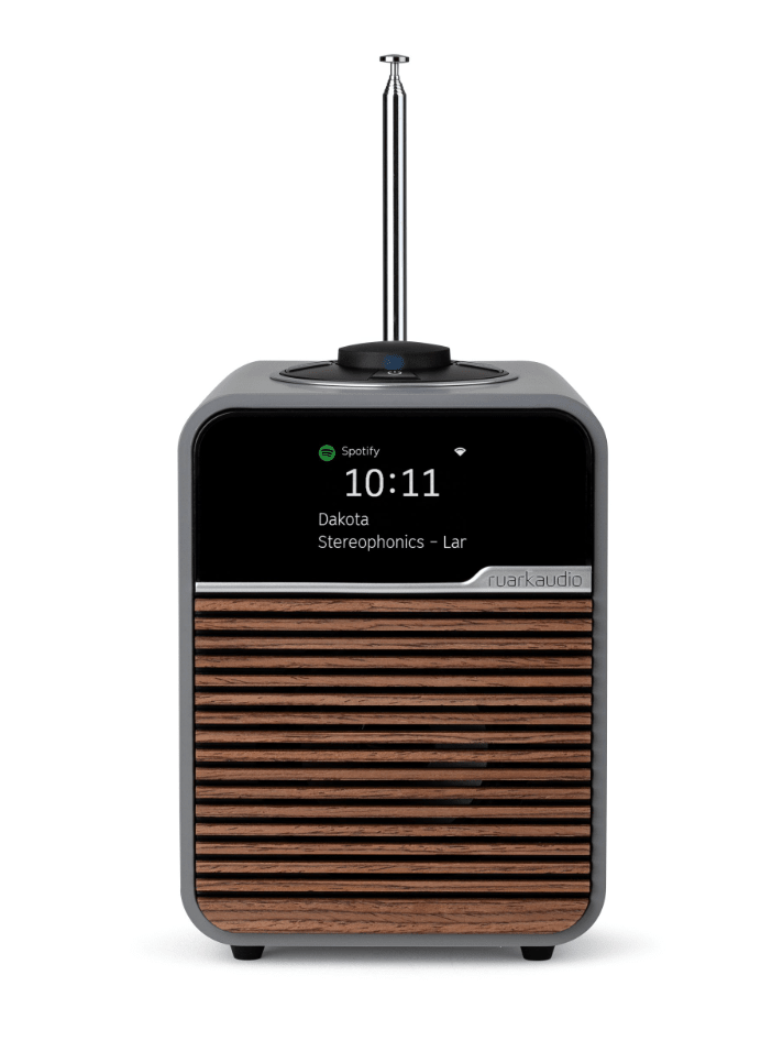 Ruark Audio R1S Smart Radio in soft Grey Front