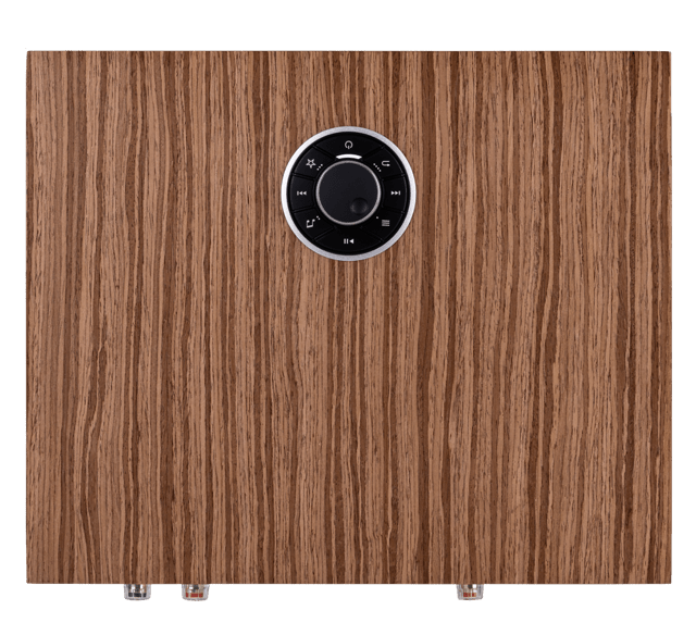 Ruark Audio R710 Music Console in Walnut, top