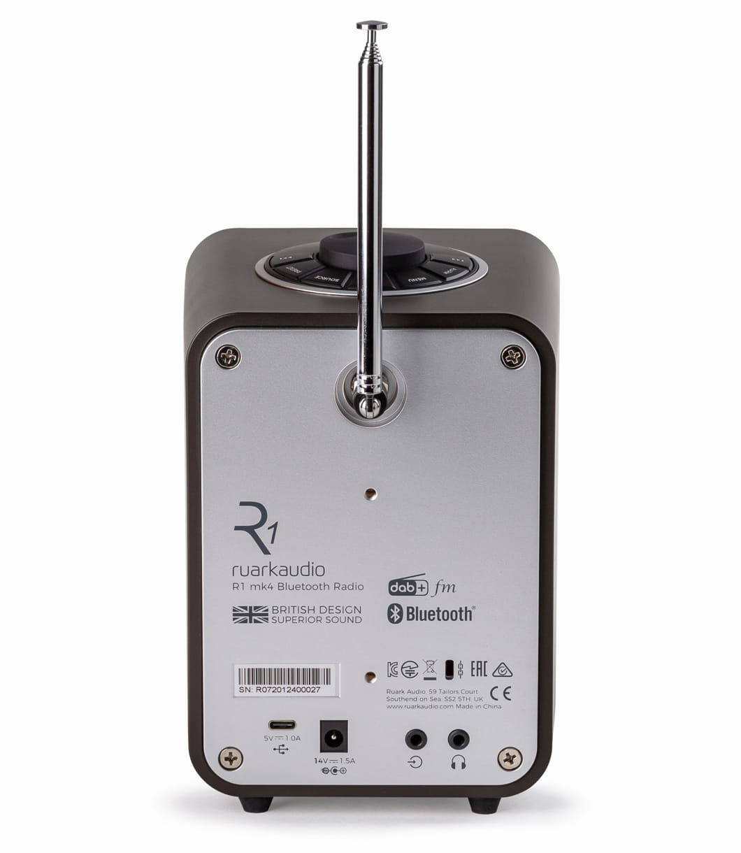Ruark Audio Ruark Audio R1 Mk4 Deluxe Bluetooth Radio - Espresso