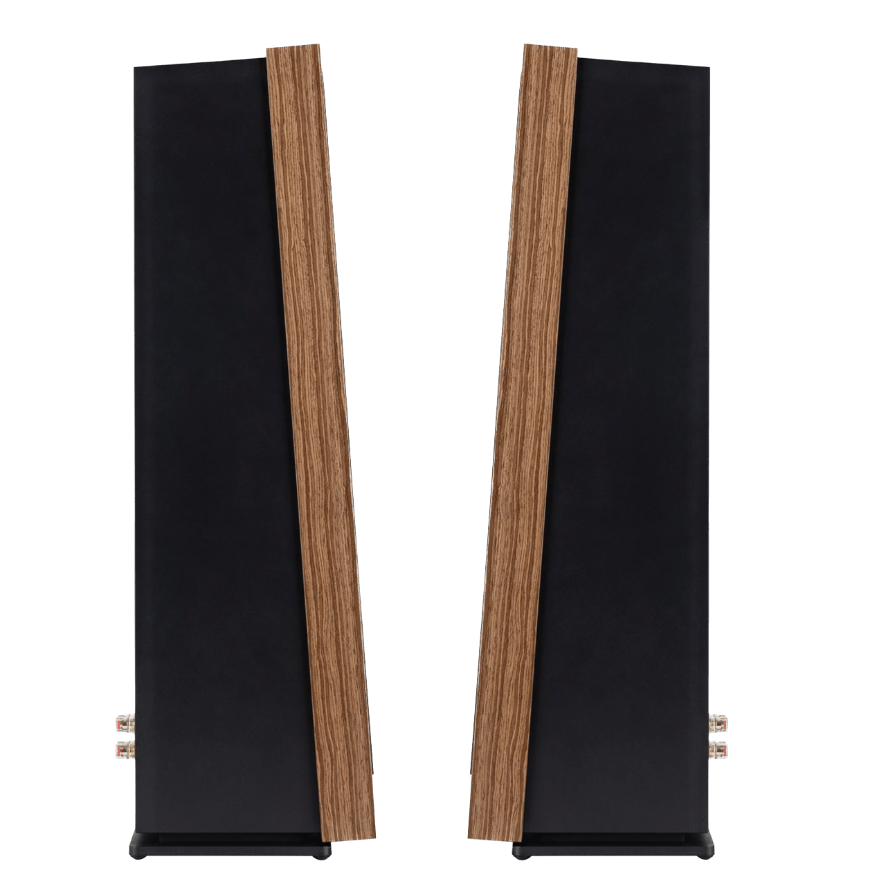 Ruark Talisman-R Floorstanding Speakers in Walnut, pair in profile