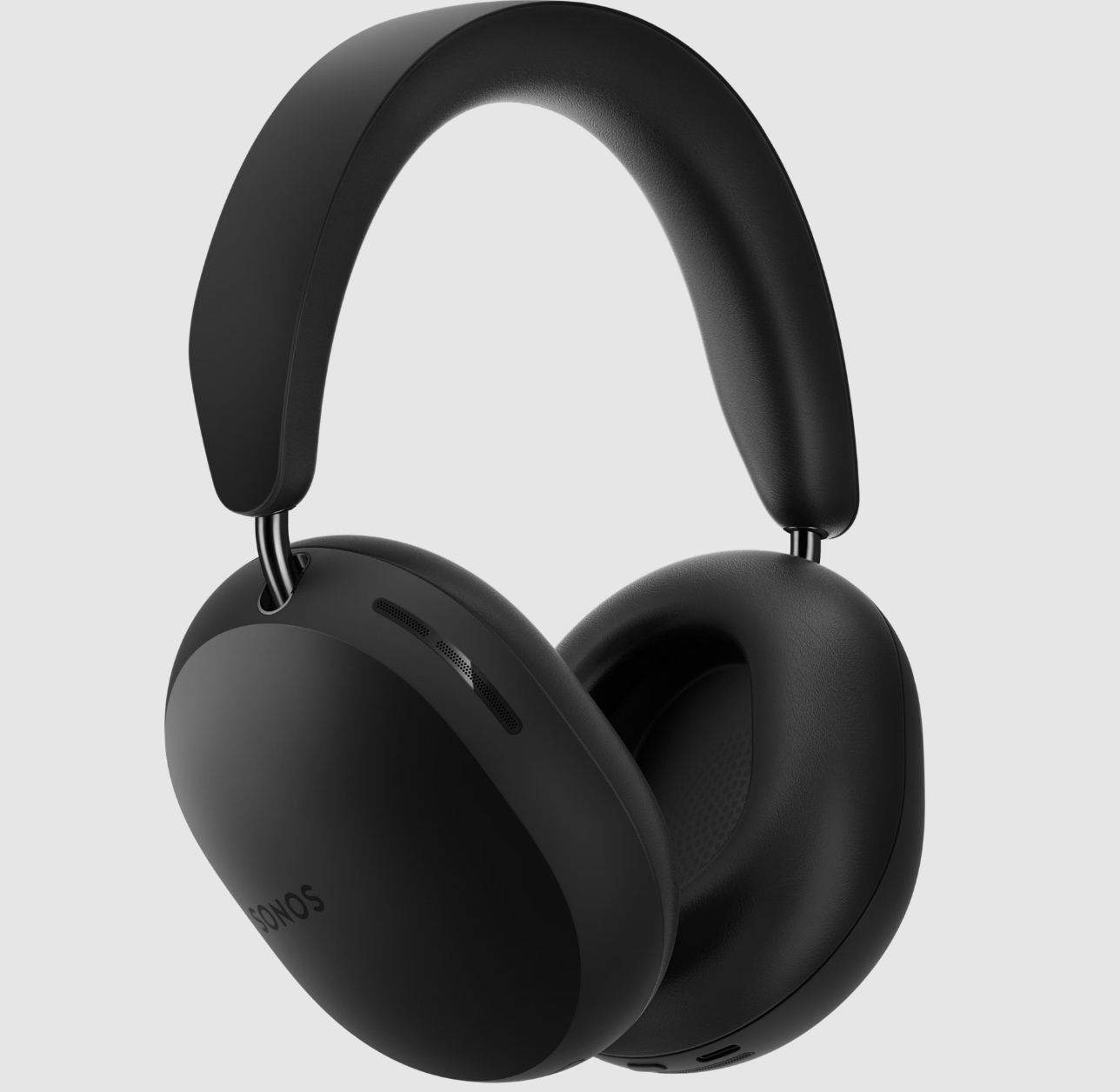 Sonos Ace Headphones in black, angled