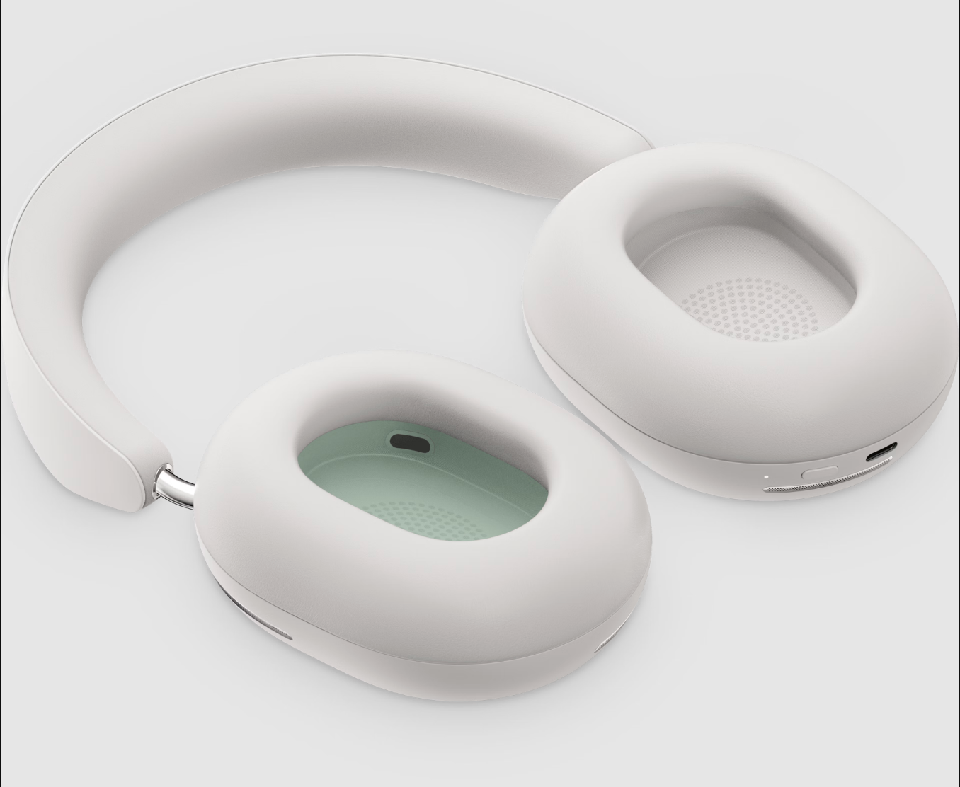 Sonos Ace Headphones in soft white, flat