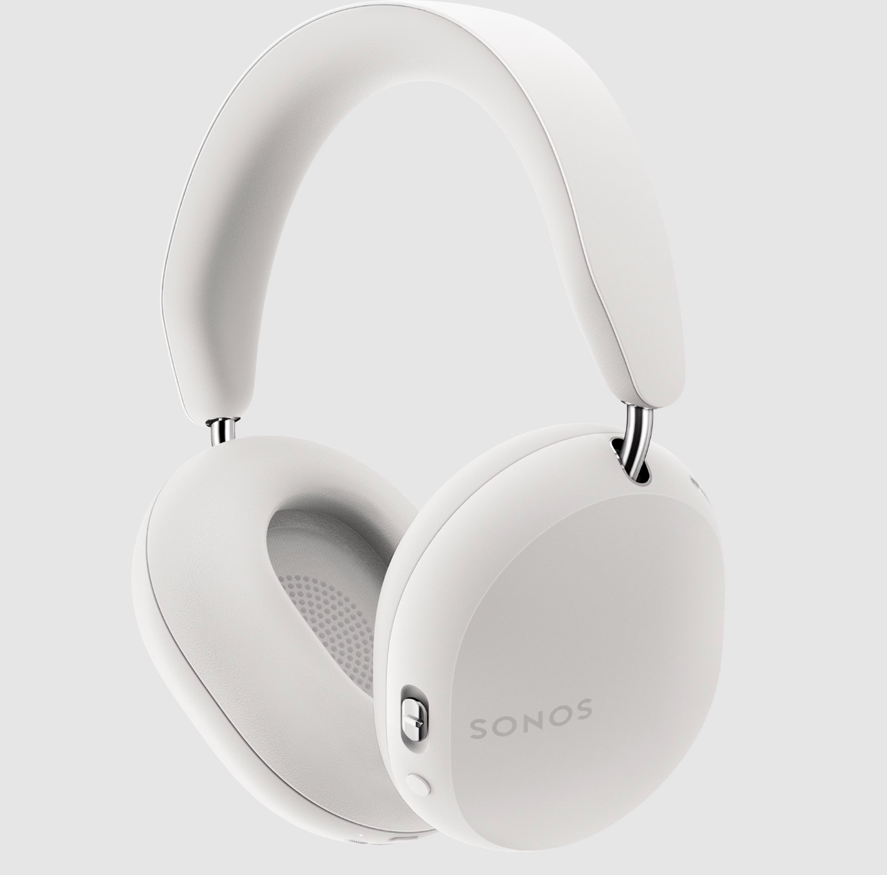 Sonos Ace Headphones in soft white, angled