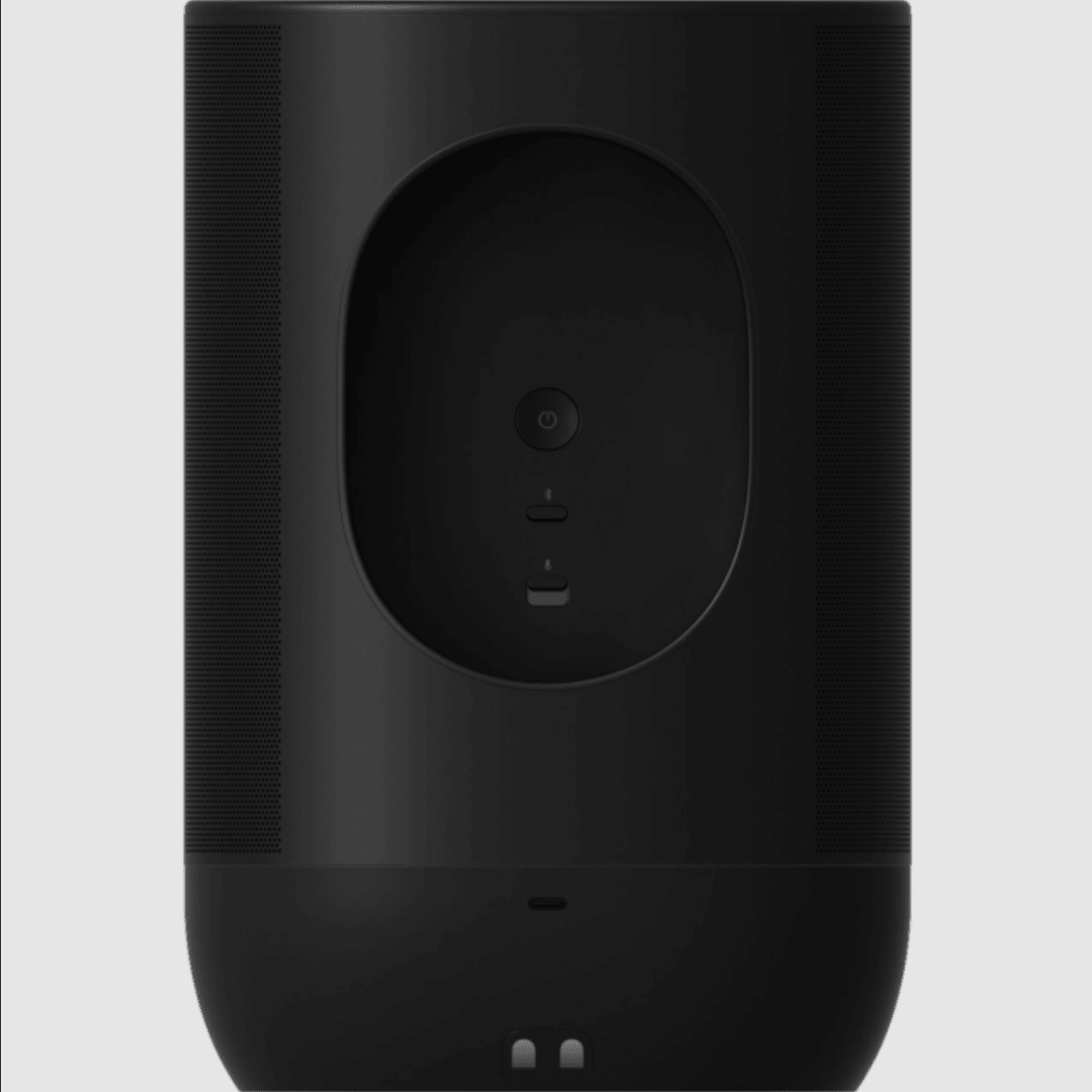 Sonos Move 2 Portable Smart Speaker in Black, back view