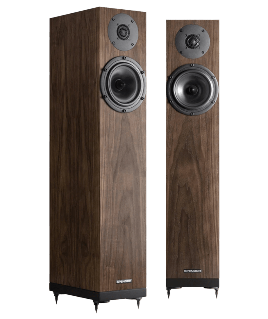 Spendor A2 Floorstanding Speakers in Dark Walnut