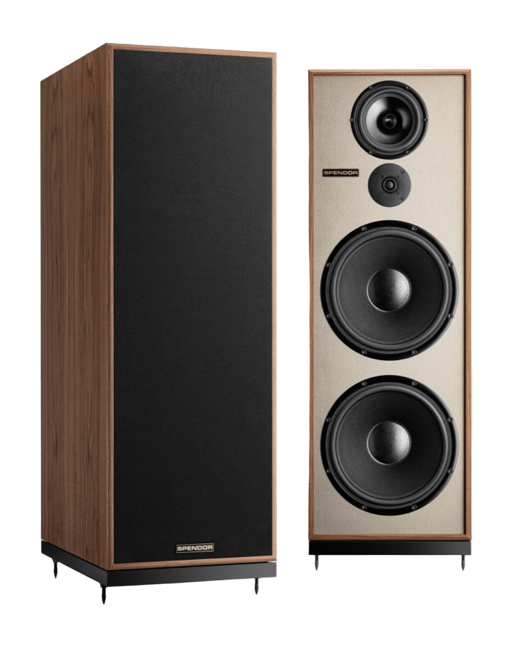 Spendor Classic 200Ti in walnut with titanium faceplate