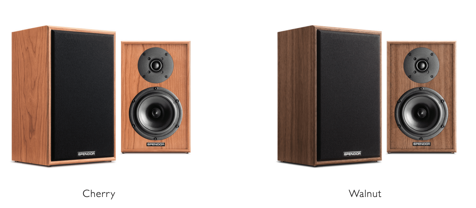 Spendor Classic 4/5 Bookshelf Speakers, pairs in both colour profiles