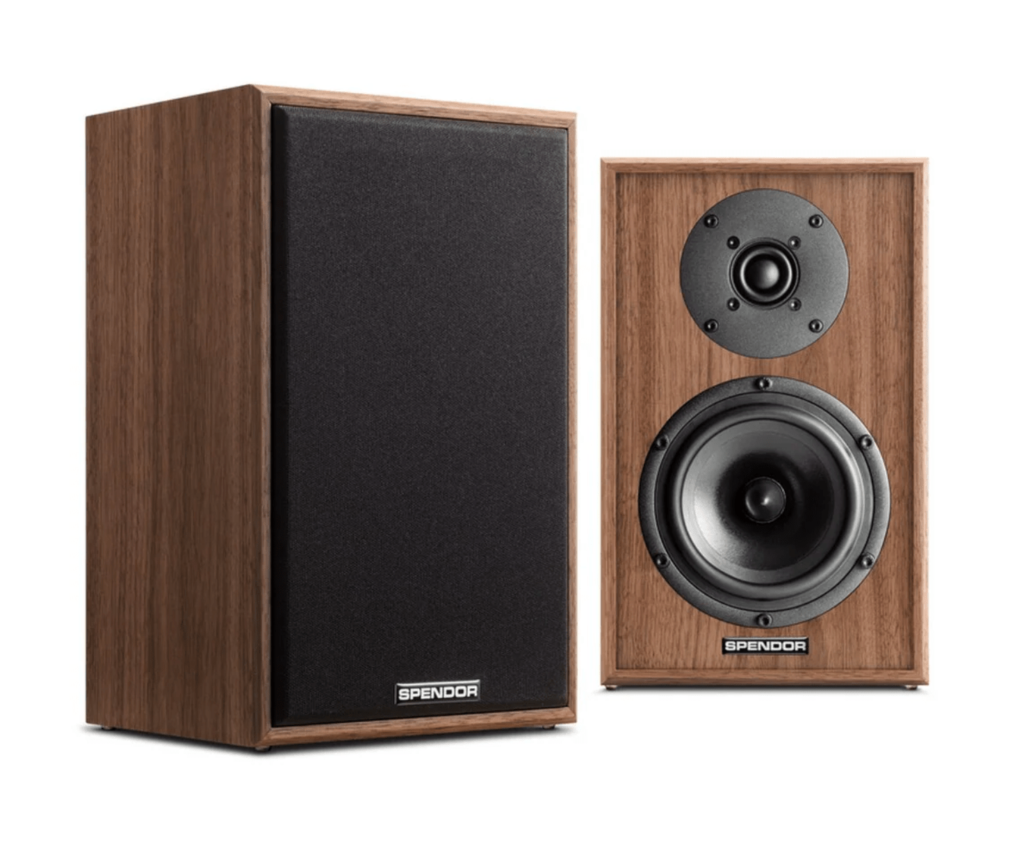 Spendor Classic 4/5 Bookshelf Speakers, pair in Natural Walnut