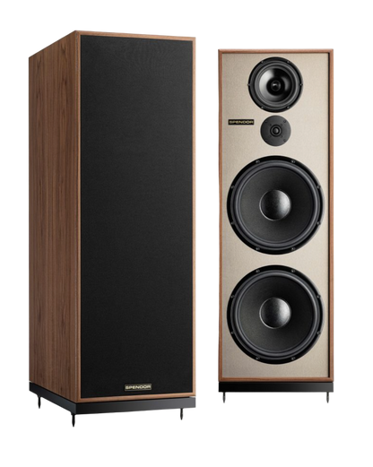 Spendor Classic 200Ti in walnut with titanium faceplate