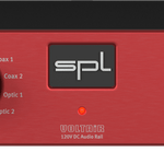 SPL Audio Diamond DAC and Preamplifier in red