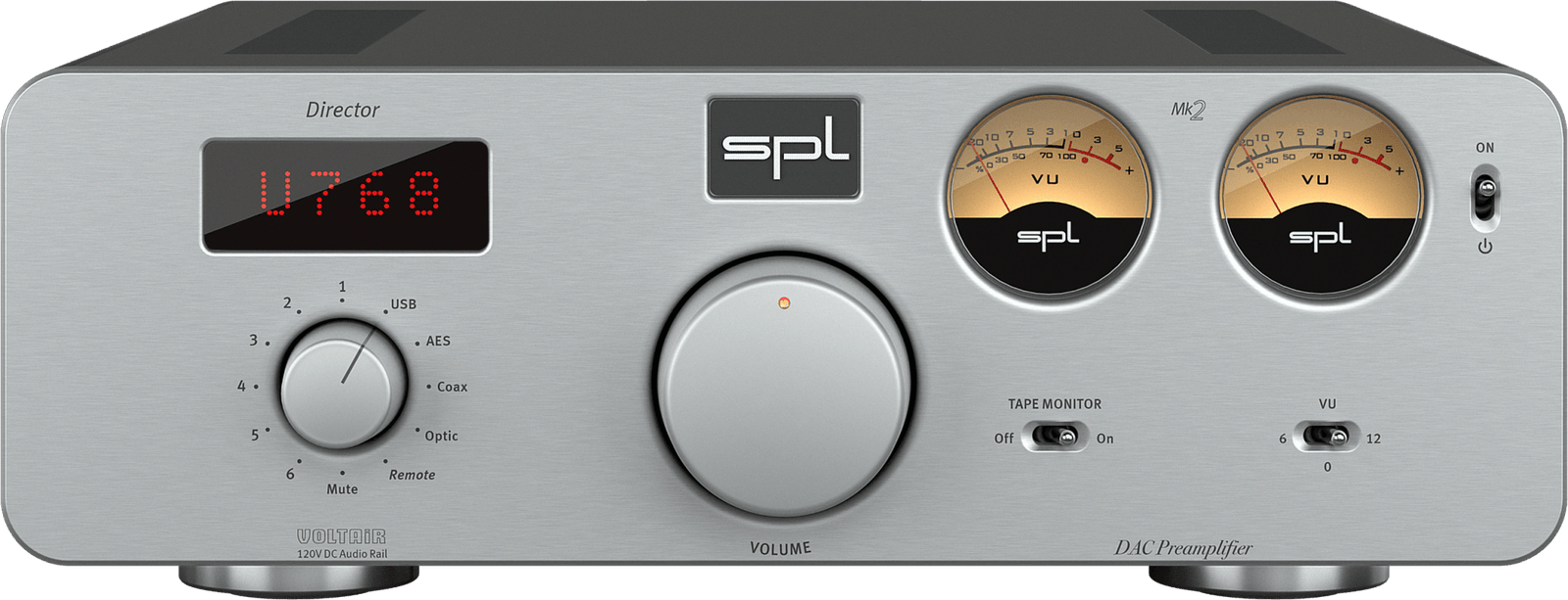 SPL Audio Director MK2 Preamplifier DAC in silver