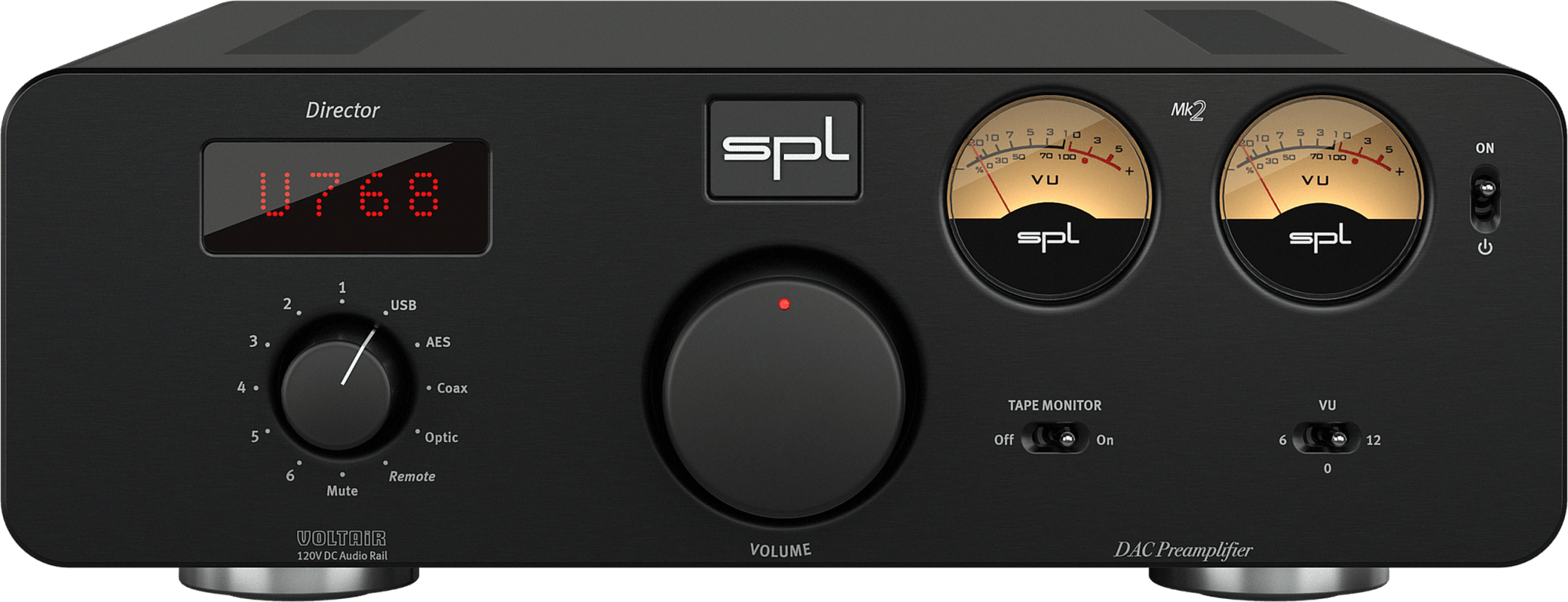 SPL Audio Director MK2 Preamplifier DAC in black
