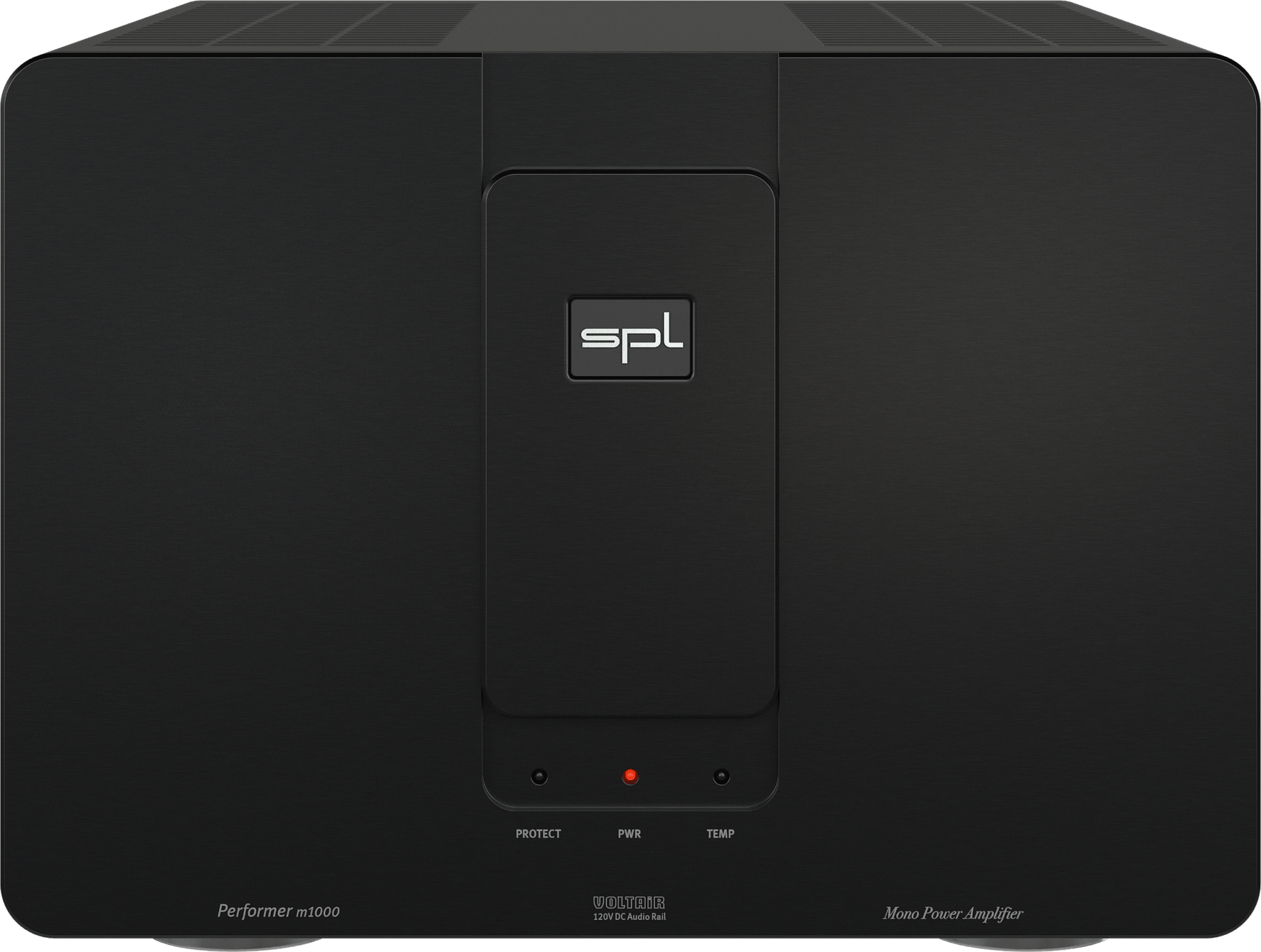 SPL Audio Performer m1000 Mono Power Amplifier. Black unit with black badge