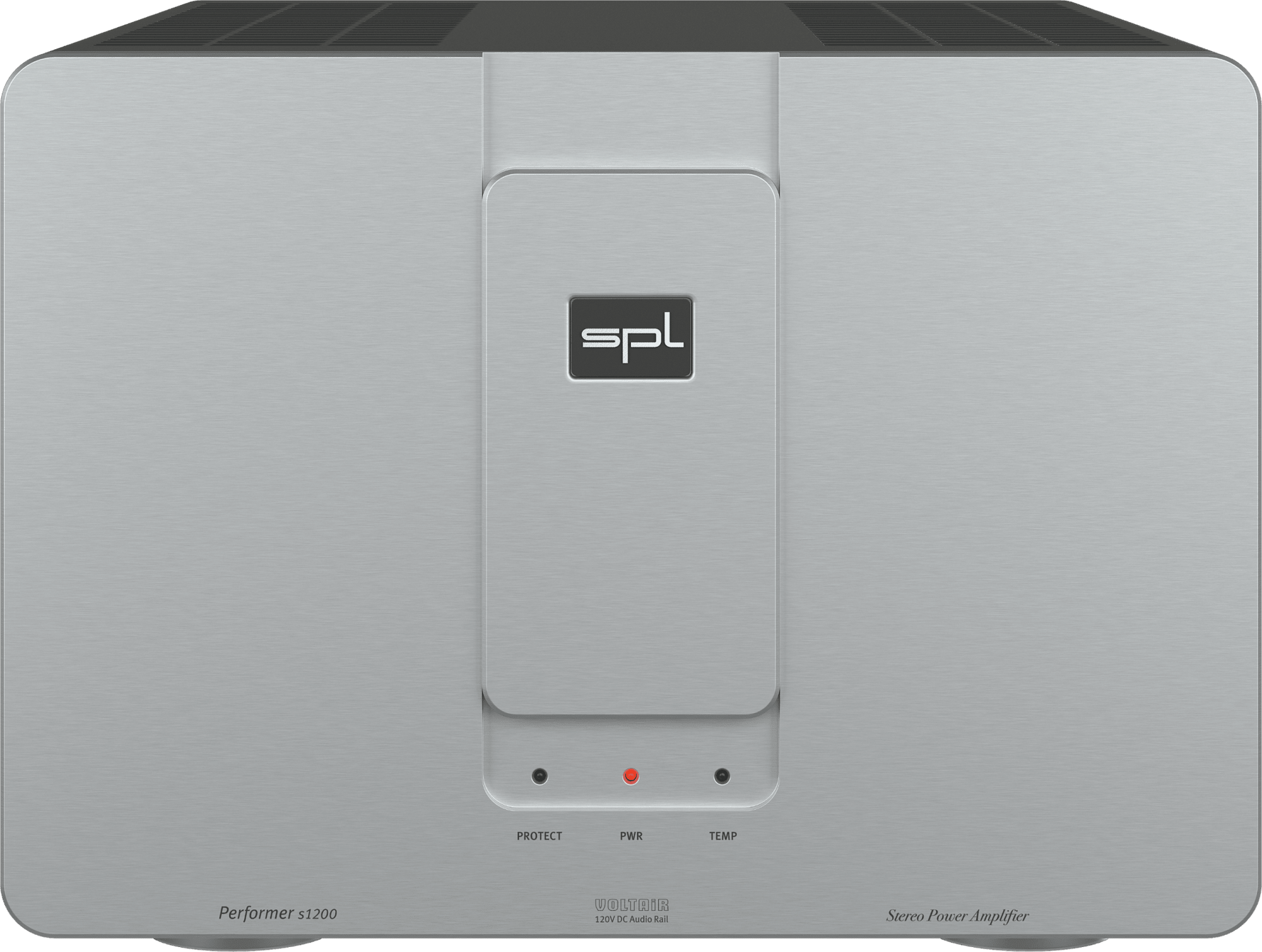 SPL Audio Performer s1200 Stereo Power Amplifier in silver with silver insert