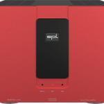 SPL Audio Performer s1200 Stereo Power Amplifier in red with black insert