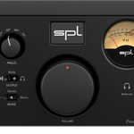SPL Audio Phonitor x Headphone Amplifier & Preamplifier with optional DAC 768xs - Black front