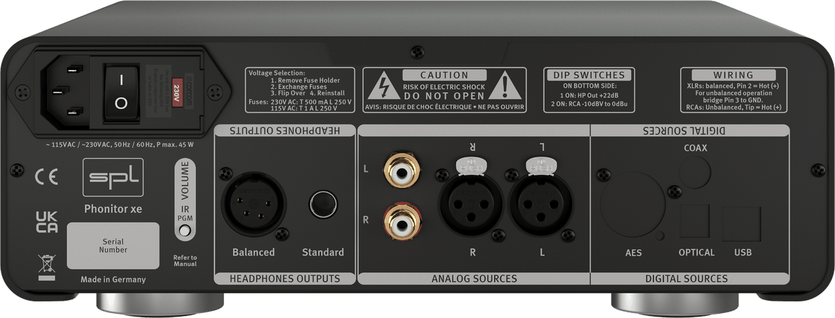Pl Audio Input SPL Audio Phonitor ex Headphone Ampl with/out DAC 768 |Vinyl Revival