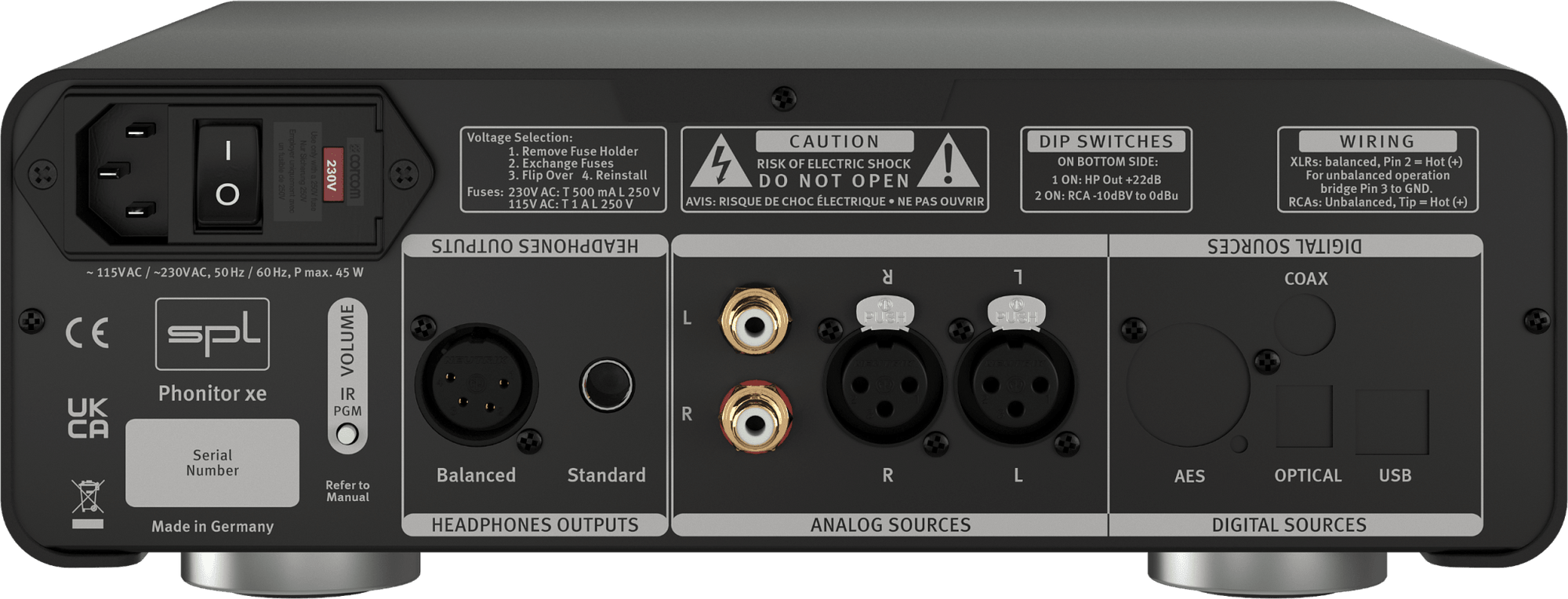 SPL Audio Phonitor xe Headphone Amplifier with optional DAC 768v2Headphone AmplifiersSPL AudioVinyl Revival