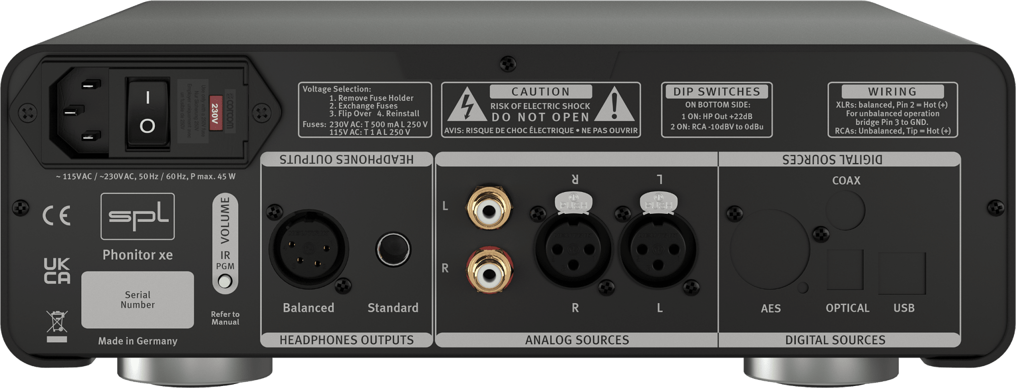 SPL Audio Phonitor xe Headphone Amplifier with optional DAC 768v2Headphone AmplifiersSPL AudioVinyl Revival