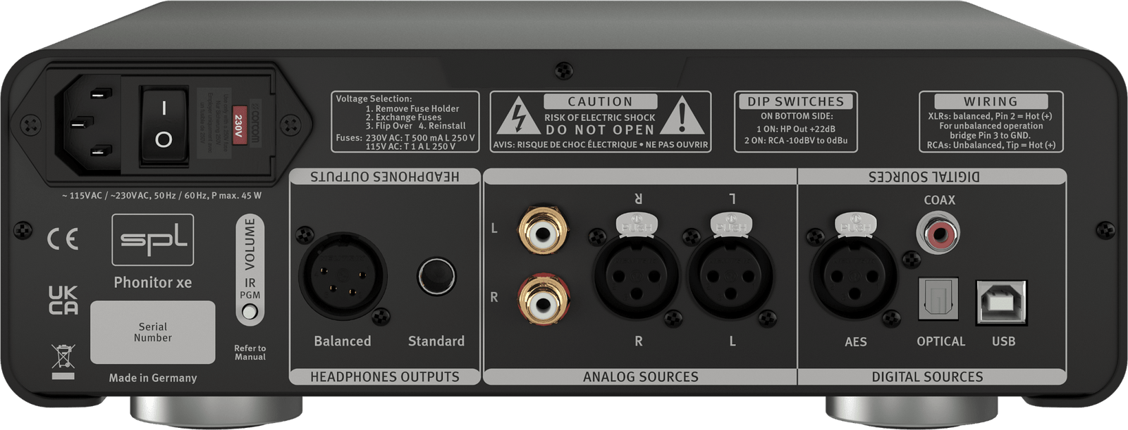 SPL Audio Phonitor xe Headphone Amplifier with optional DAC 768v2Headphone AmplifiersSPL AudioVinyl Revival