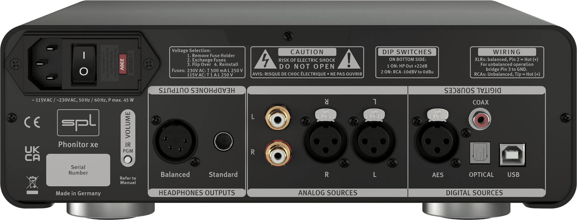SPL Audio Phonitor xe Headphone Amplifier with optional DAC 768v2Headphone AmplifiersSPL AudioVinyl Revival