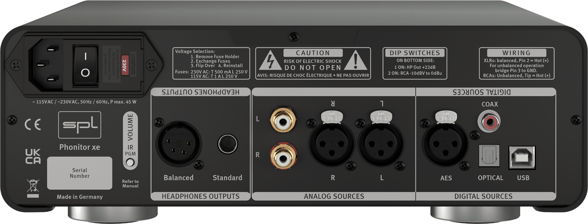 SPL Audio Phonitor xe Headphone Amplifier with optional DAC 768v2Headphone AmplifiersSPL AudioVinyl Revival