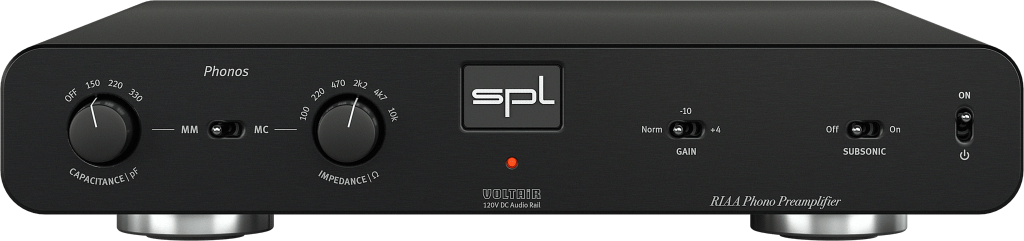 SPL Audio Phonos Phono Preamplifier in black