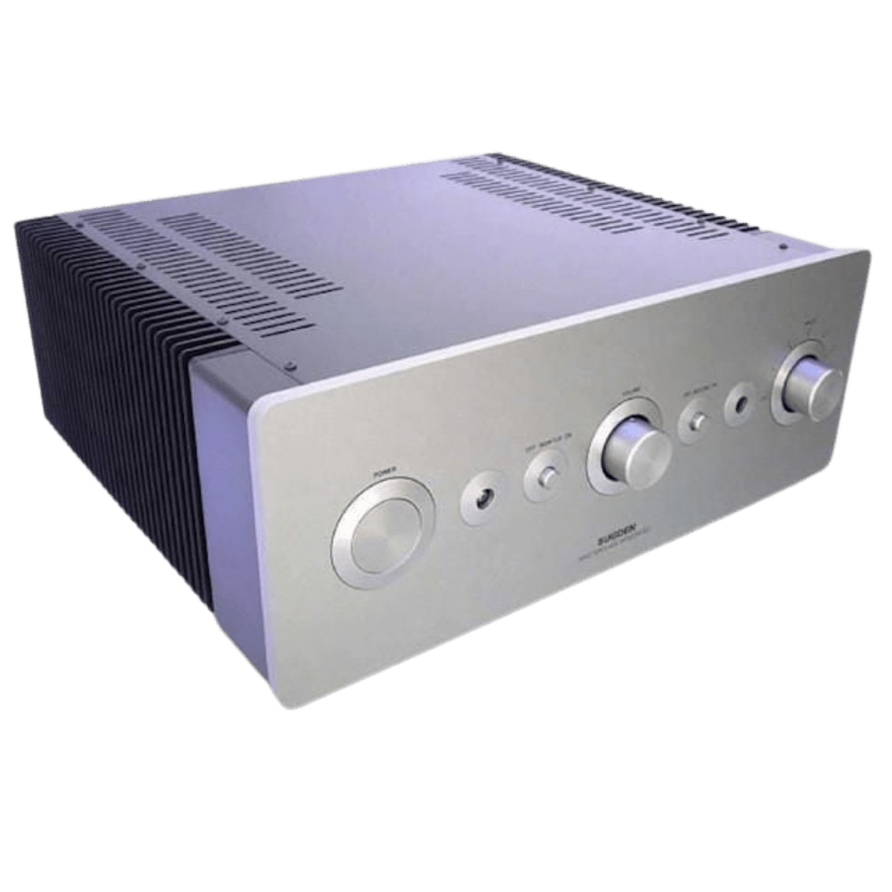 Sugden Masterclass IA-4 Remote Volume Integrated Amplifier, angled