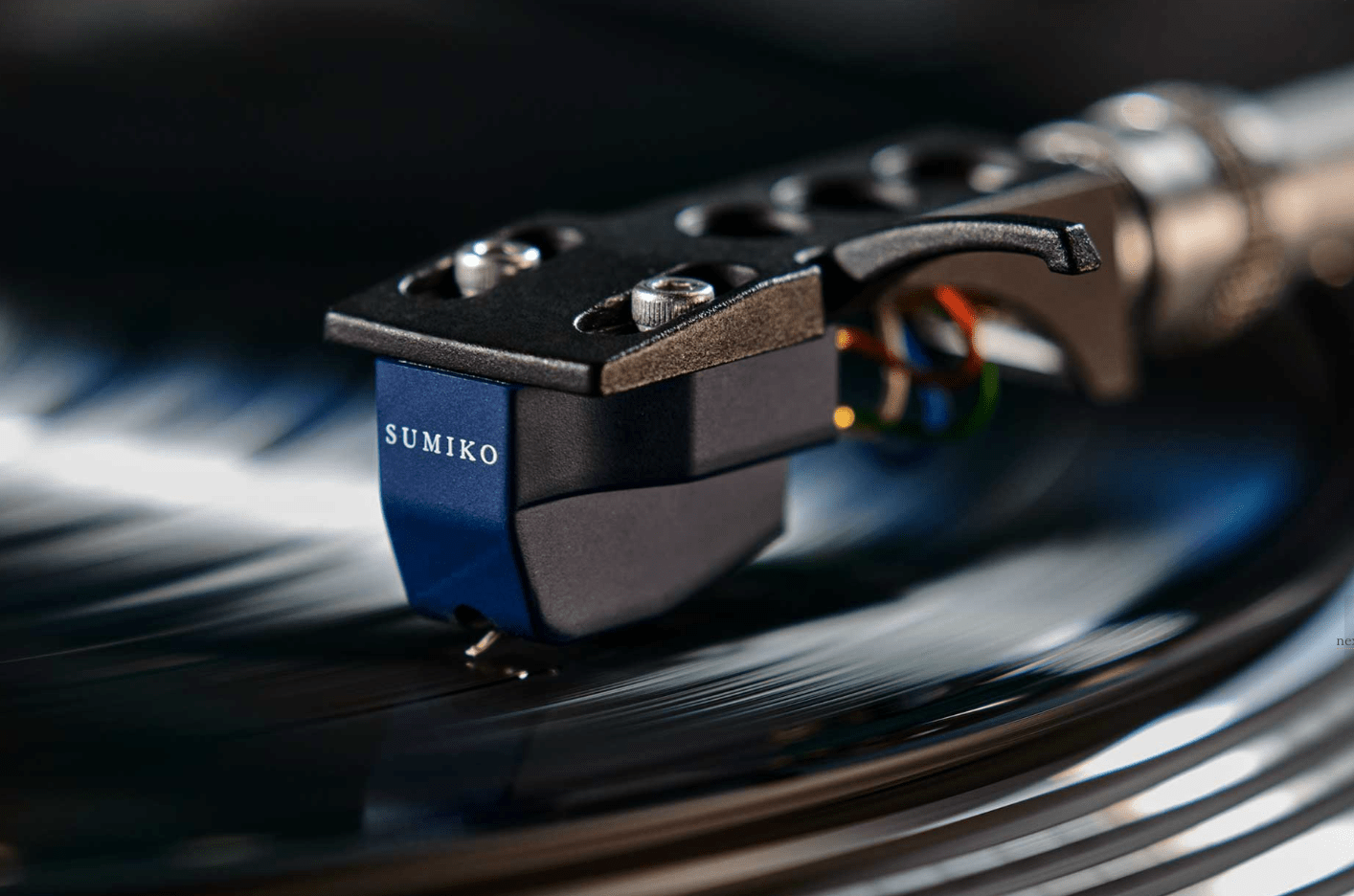 Sumiko Blue Point No 3 High Output MC Cartridge, on record