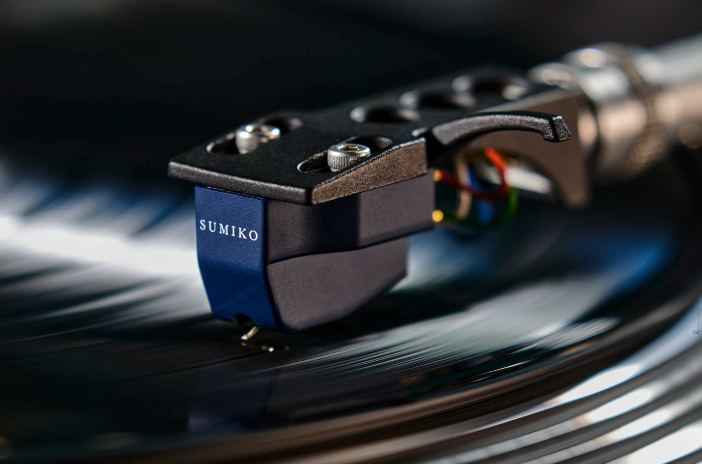 Sumiko Blue Point No 3 High Output MC Cartridge, on record