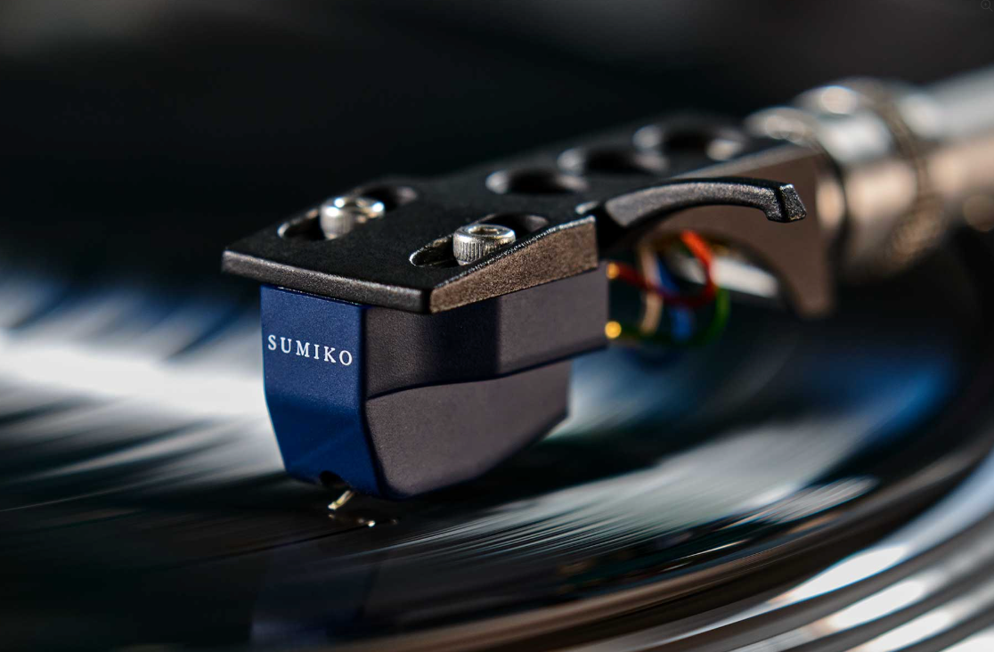 Sumiko Blue Point No.3 Low Output Cartridge, in use