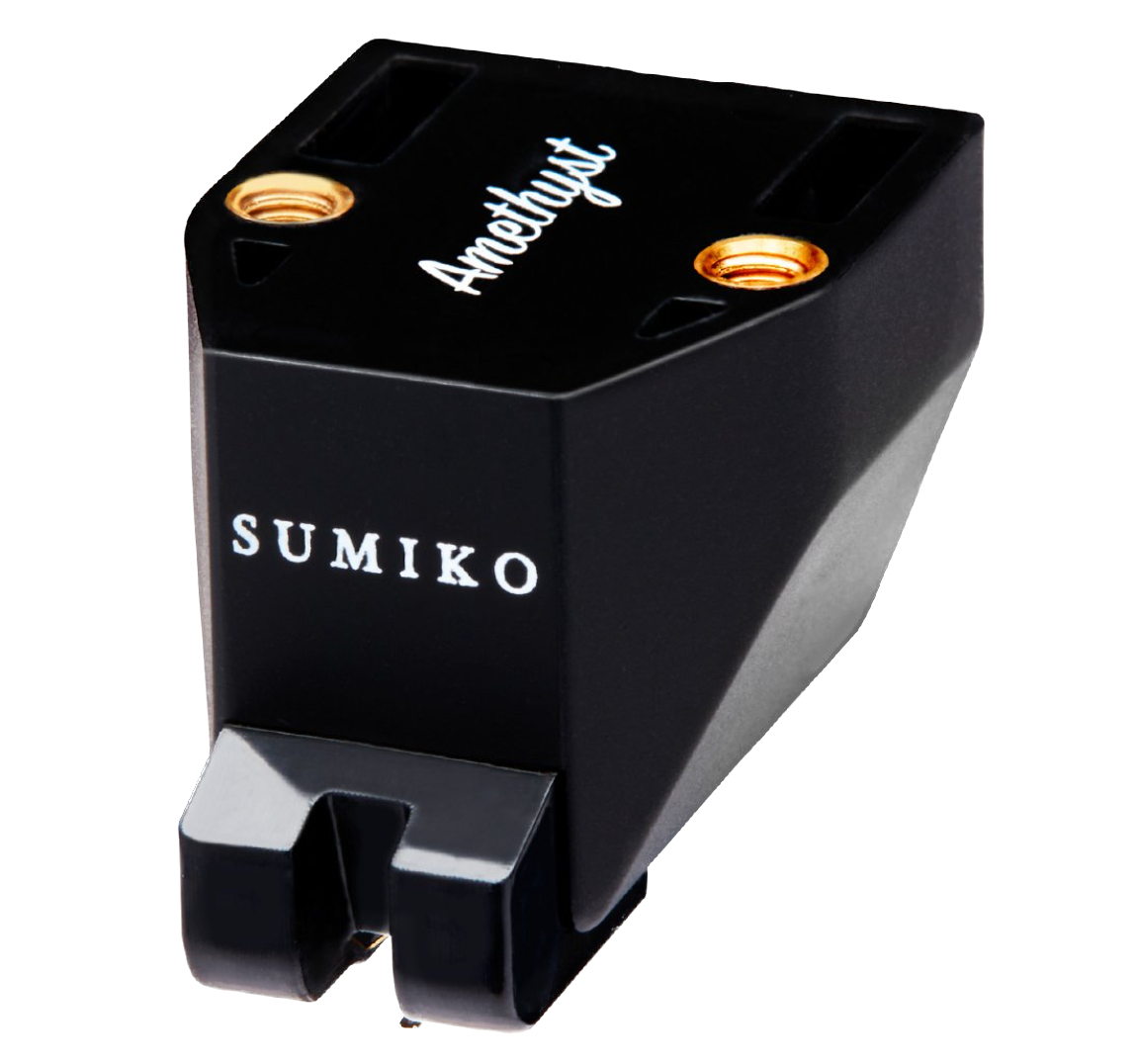 Sumiko RS-AME Amethyst Stylus, mounted on the Sumiko Amethyst Cartridge