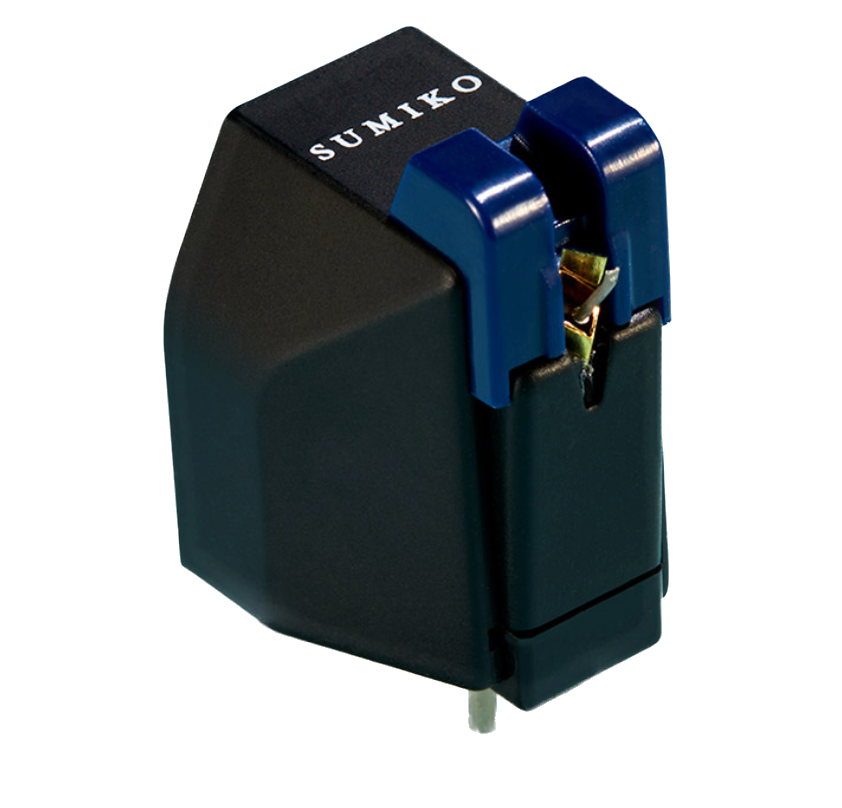 Sumiko RS-Wellfleet Stylus, mounted on Sumiko Wellfleet Cartridge, upright view