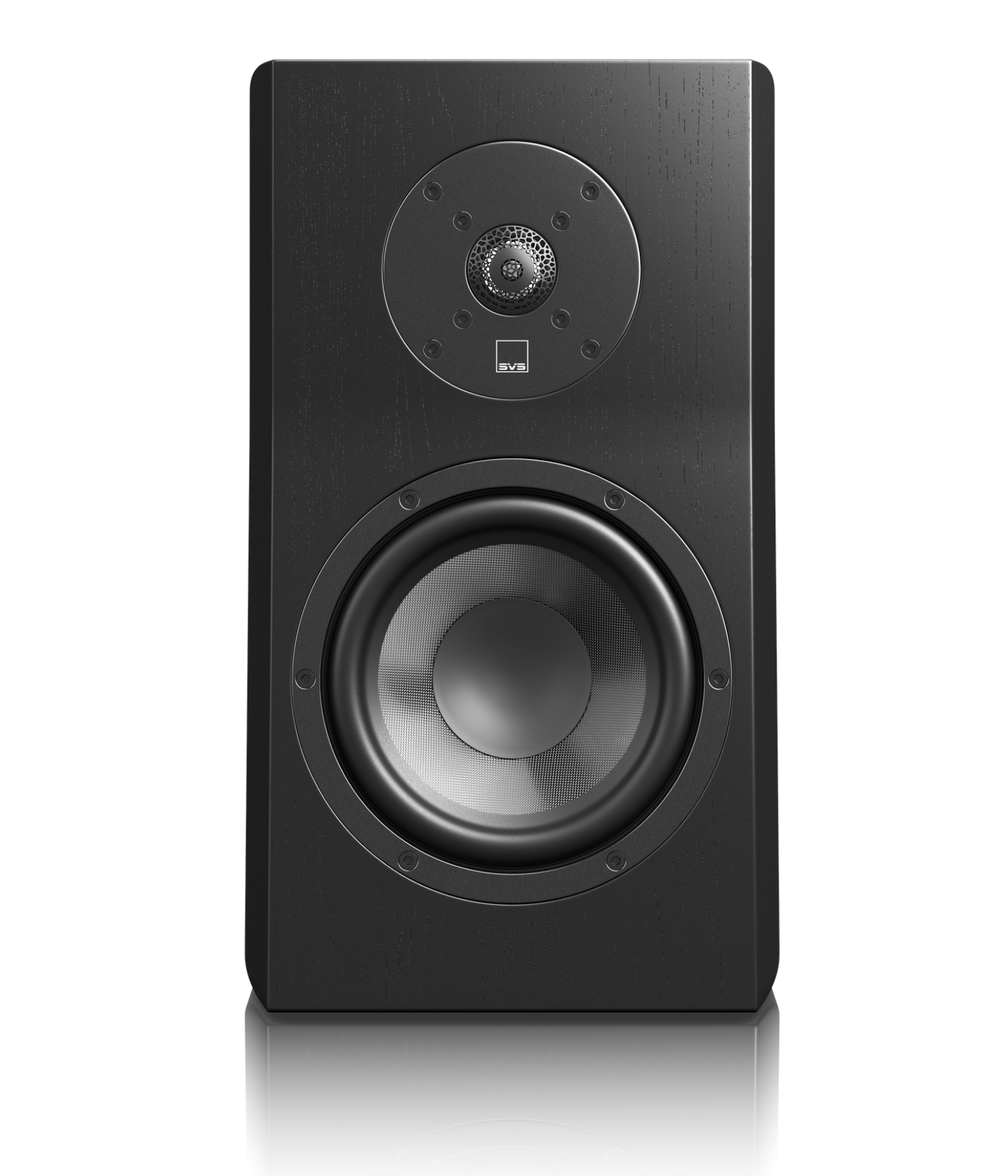 SVS Ultra Evolution Bookshelf Speakers, Black Oak without grille