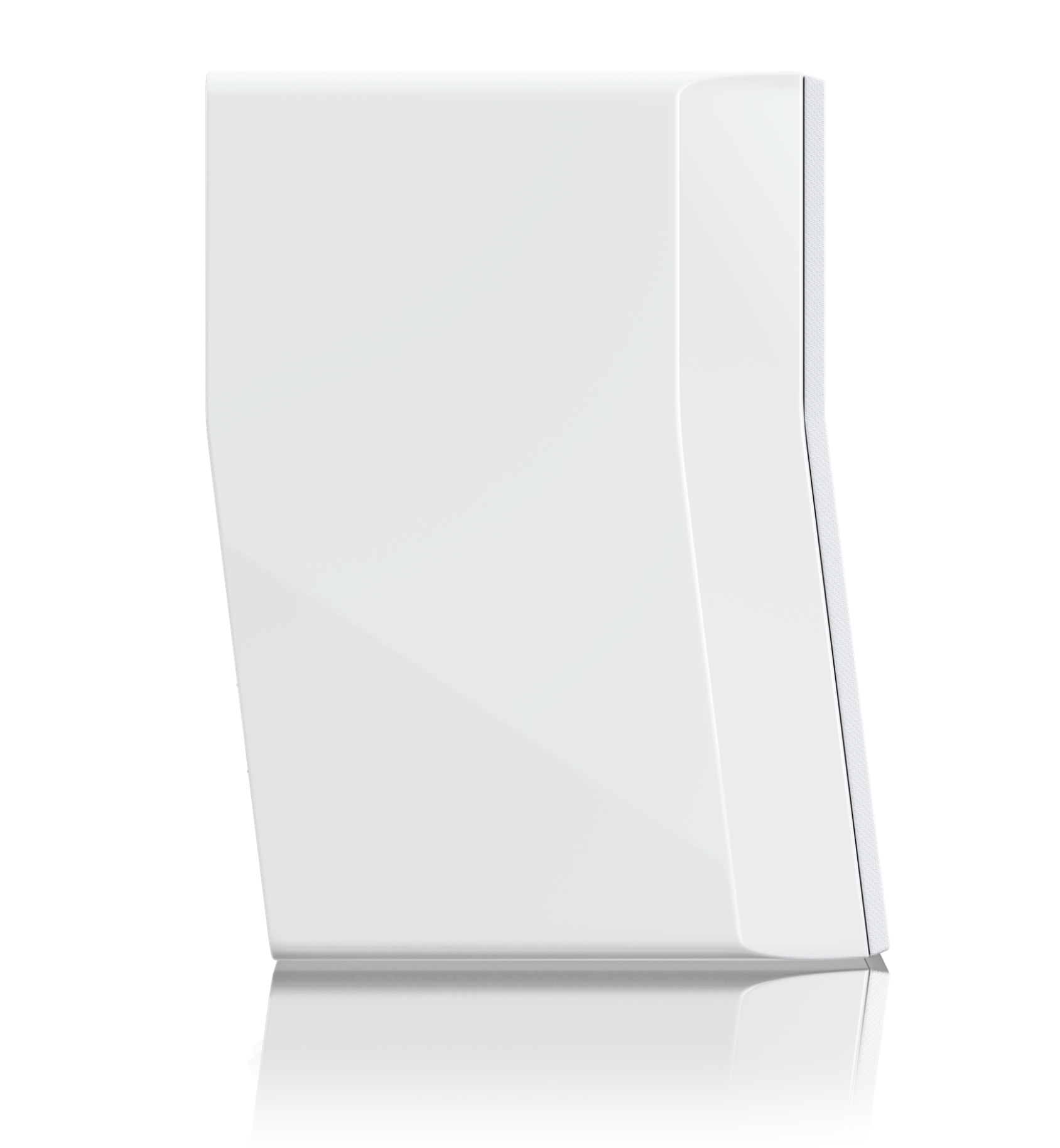 SVS Ultra Evolution Bookshelf Speakers, Piano Gloss White, side image