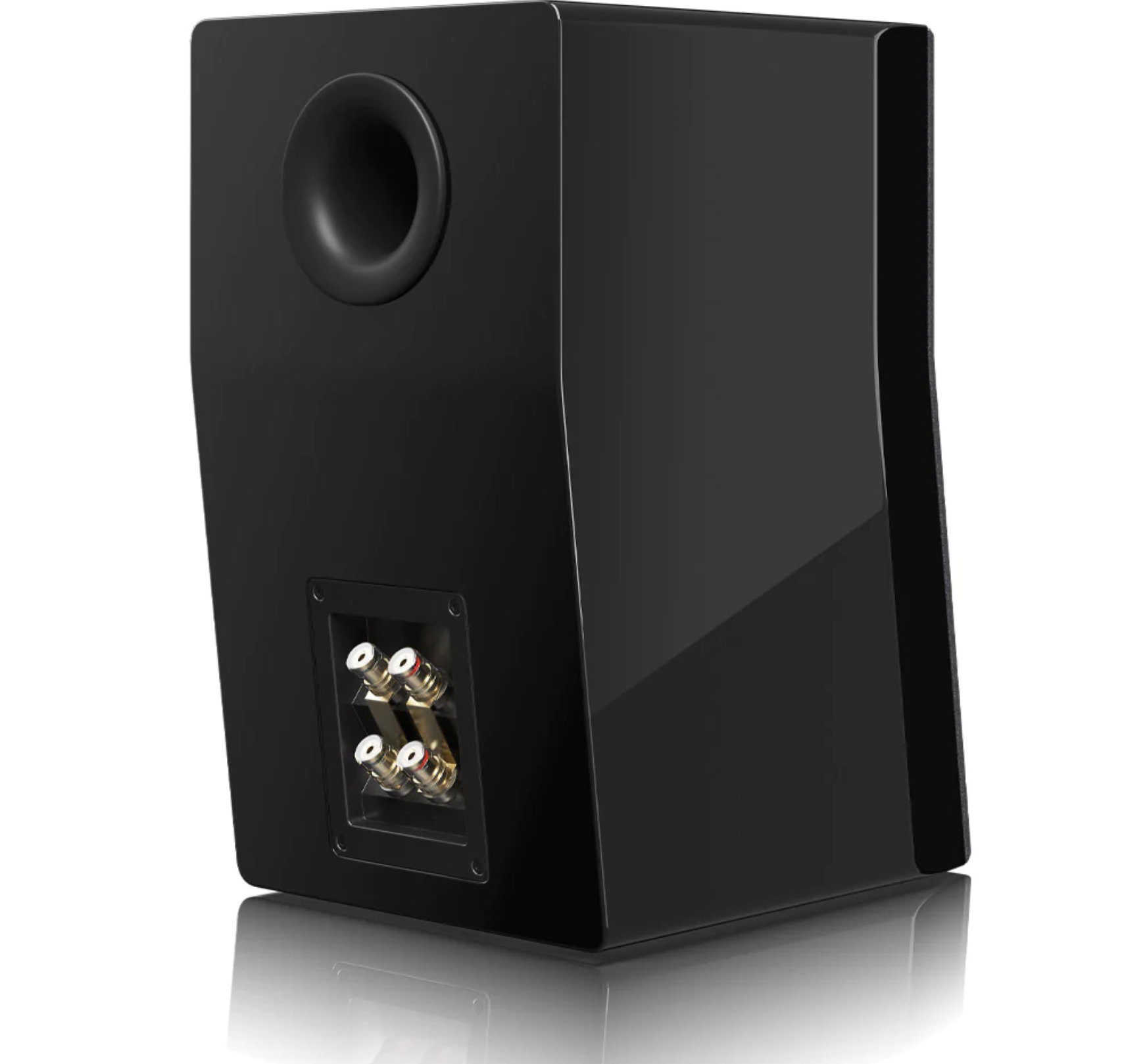SVS Ultra Evolution Bookshelf Speakers, Piano Gloss Black, back