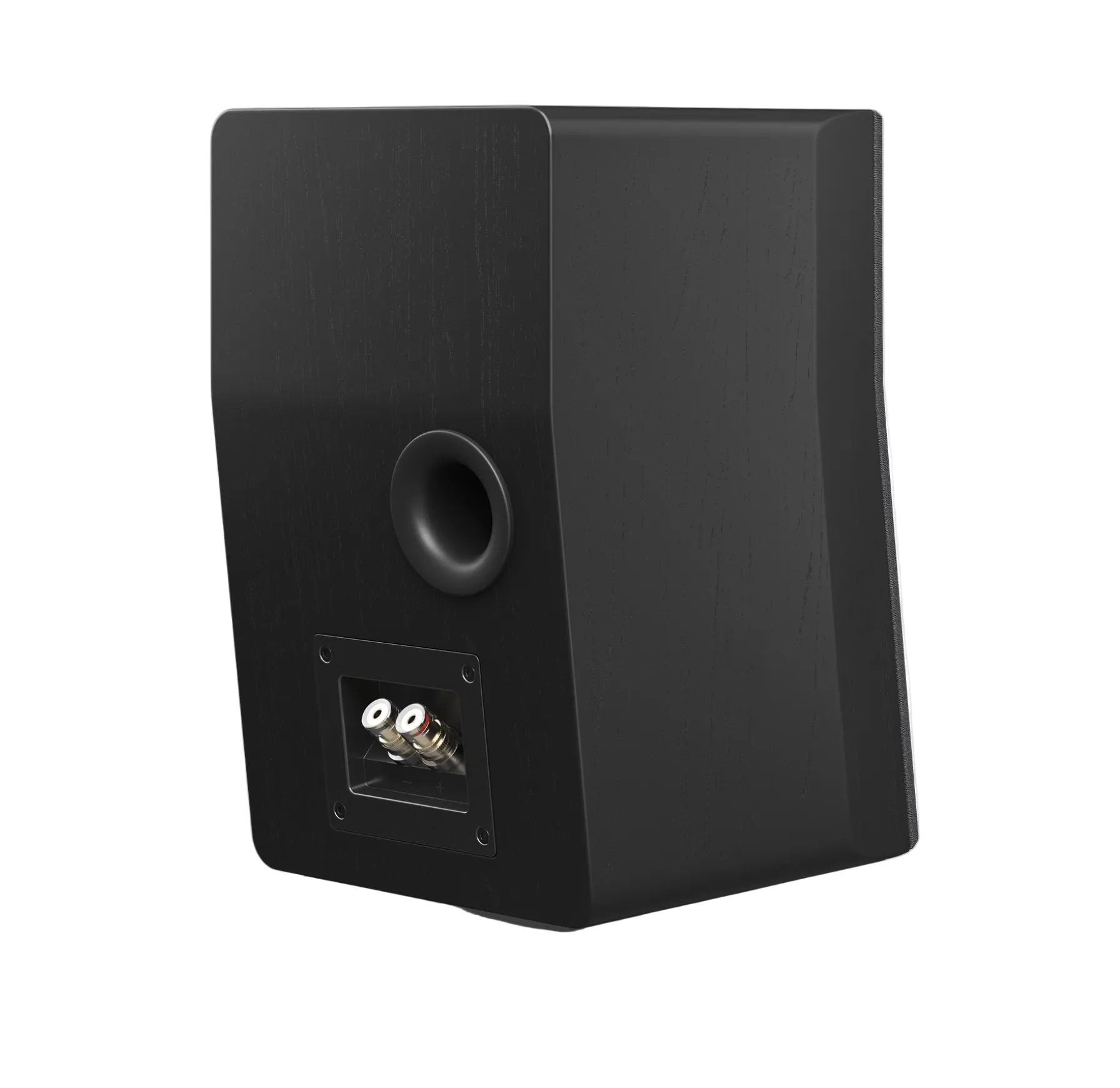 SVS Ultra Evolution Nano Bookshelf Speaker  in Black Oak, back view
