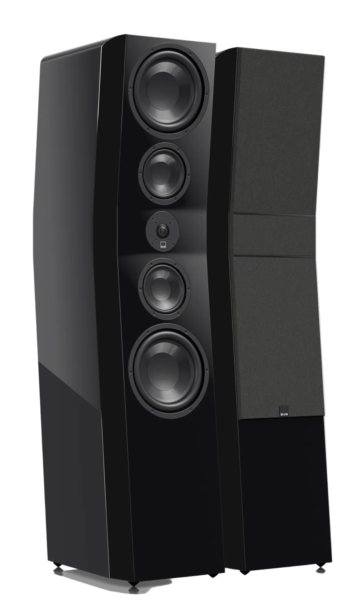 SVS Ultra Evolution Pinnacle Floorstanding Speakers, in Piano Black Gloss, pair