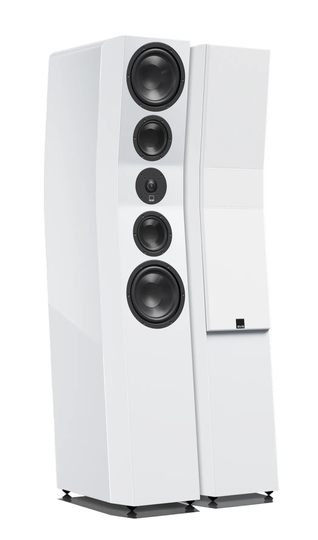 SVS Ultra Evolution Titan Floorstanding Speakers pair in Piano Gloss White