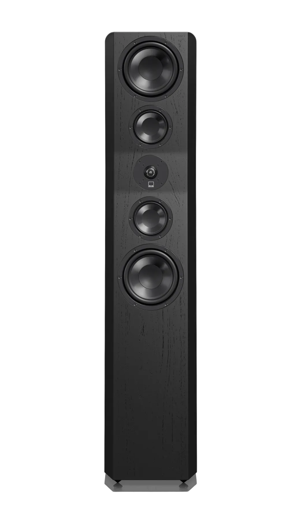 SVS Ultra Evolution Titan Floorstanding Speaker in Black Oak without grille