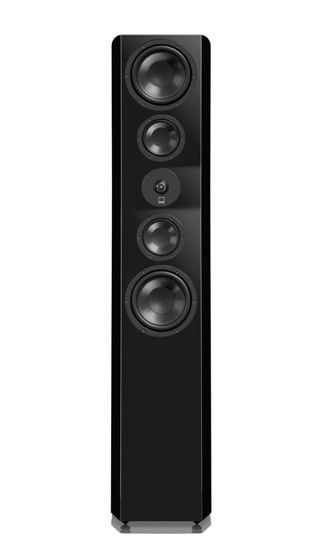 SVS Ultra Evolution Titan Floorstanding Speaker in Piano Black Oak, without grille