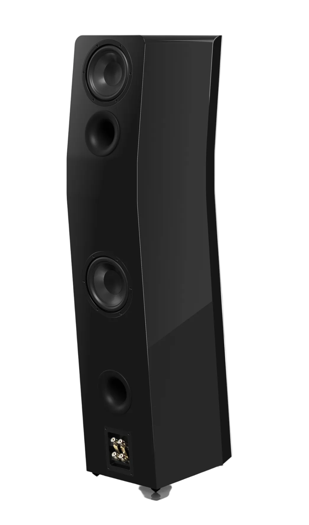 SVS Ultra Evolution Titan Floorstanding Speaker in Piano Black, rear